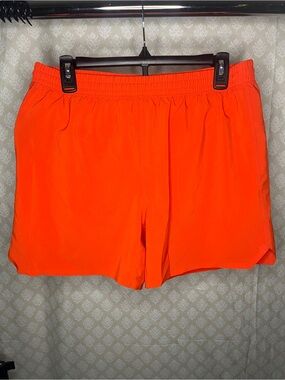 All In Motion Bright Orange Active Shorts